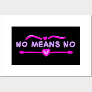 No Means No Posters and Art